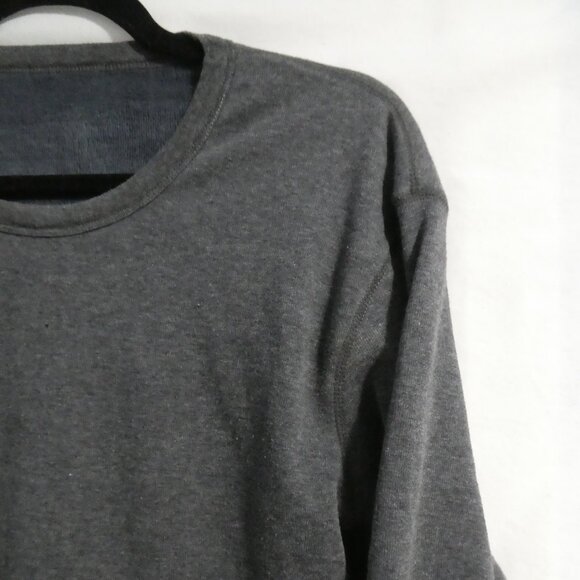 SHA LANG SHA | 180/105 | Grey Crewneck Sweatshirt With Furry Fleece Lining | EUC - Picture 5 of 16